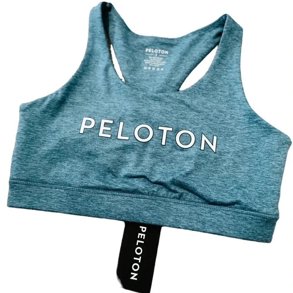 Peloton Women's Heathered Strappy Sports Bra
